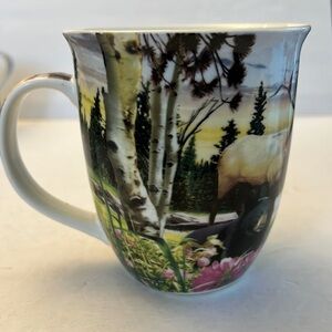 Oregon Deer Rams Wolf Oversize souvenir coffee mug